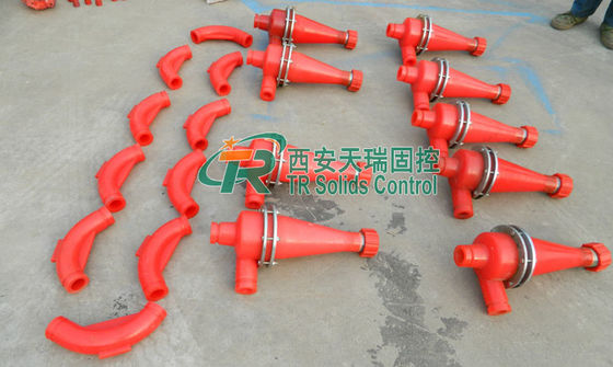 Harga yang bagus Desilter Cyclone DN100  Bagian Shaker TR Kontrol Padat on line