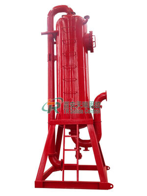 Dobra cena. DN100mm  DN125mm Separator gazu błotowego do wiercenia Wydalanie H2S Zapobieganie wybuchowi w sieci