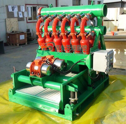 Harga yang bagus Sistem pembersih lumpur 300m3/H Pengeboran modular pembersih lumpur API persetujuan on line