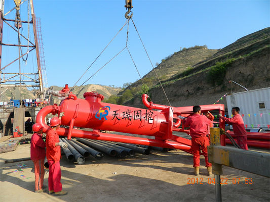 Good price 240m3/H Mud Gas Separator High Efficiency Gas Buster Anti Corrosion API online