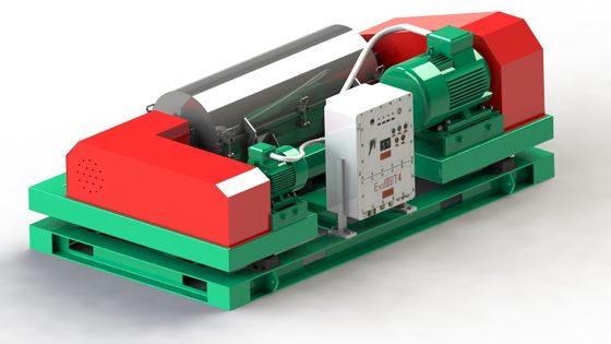 İyi bir fiyat. 3200RPM sondaj çamur decanter santrifuge 50m3/h 2um Katı kaldırma çevrimiçi