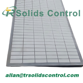 Good price 585*1165 Composite Frame Shaker Screen Multi Layer 304/316 Stainless Steel online