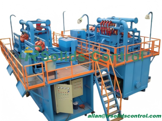 Bom preço Maximize a Eficiência e Minimize o Desperdício com um Sistema de Limpeza de Lama para Projetos de Perfuração e Construção Em linha