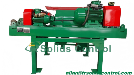 Harga yang bagus 90m3/H Decanter Centrifuge Padat Kontrol Centrifuge TRLW600B-1 on line