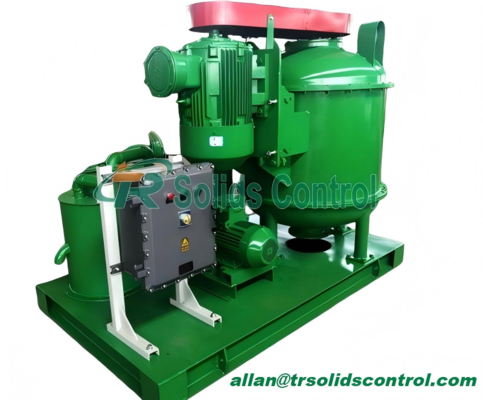 Bom preço TRZCQ270 Degasser de vácuo 270m3/H Exd II Bt4 Mud Degasser 700mm Dia do corpo Em linha