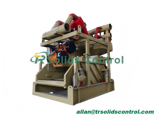 Harga yang bagus 320m3/h Solids Control Petroleum Drilling Mud Cleaner untuk dijual, Dengan API dan Sertifikat ISO on line