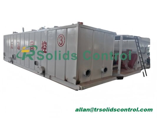 Harga yang bagus 1000gpm Sistem daur ulang lumpur Pengeboran Permintaan pengeboran sumur bervolume tinggi on line