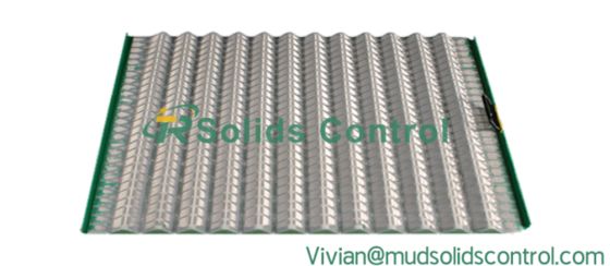 Bom preço 1050×695 Mm  Shale Shaker Screen – Ideal Replacement For TR Shakers & Mud Cleaners Em linha