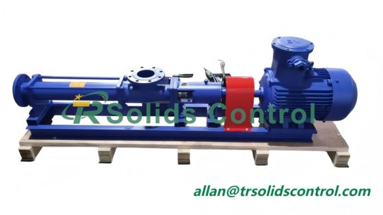 Giá tốt. Tối ưu hóa hiệu suất khoan bằng TRG30A 075 Máy bơm vít Thiết bị kiểm soát chất rắn với dòng chảy 30m3 /h và sức mạnh 7,5kw trực tuyến