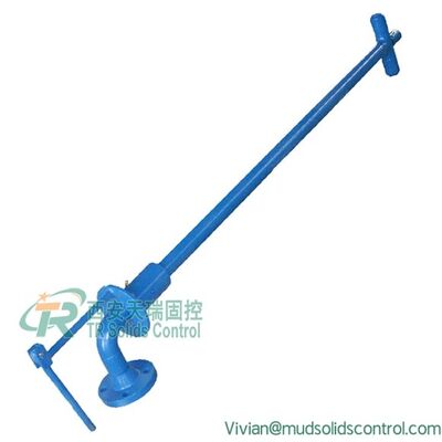 Pistolet à boue TR : Pistolet à boue haute pression à rotation de 360° pour le contrôle des solides des champs pétrolifères
