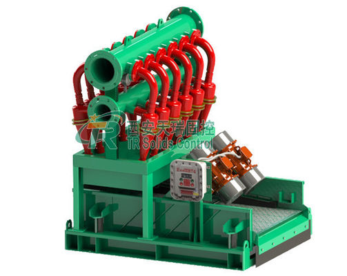 قیمت خوب حداکثر رساندن بهره‌وری استخراج با سیستم پیشرفته پاکسازی گل TRCN100 12N Mud Desilter آنلاین