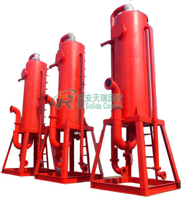 قیمت خوب TRZYQ1200 Degasser Poor Boy جدا کننده گاز برای سیستم های کنترل جامد پیچیده آنلاین