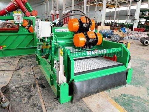 Harga yang bagus 130m3/H Linear Motion Shale Shaker Untuk Pembersihan Lumpur Superior on line