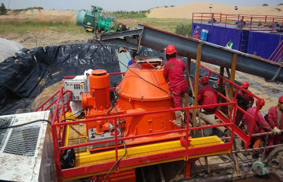 Harga yang bagus 30T/H-50T/H Solid Control System Dengan CD930C Vertical Cutting Dryer on line