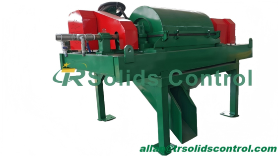 Bom preço 40m3/H 90m3/H Decantador de lama de perfuração Centrifugadora de gestão de fluidos Série TRLW Em linha