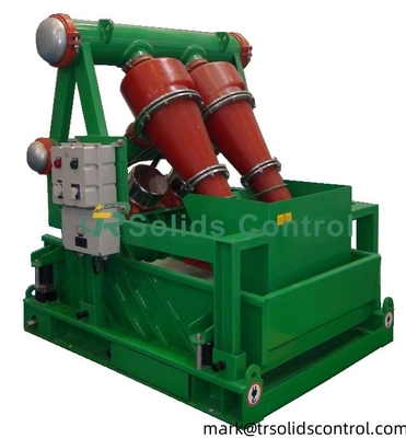 Good price 300m3/H Drilling Mud Desander With DN150 Inlet For Solids Control System online
