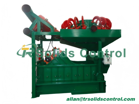 Good price 320m³/H Oil Drilling Mud Cleaner Mud Cleaning Equipment With Bottom Shale Shaker online